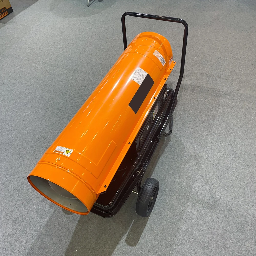 High Efficiency 115kw Portable Forced Air Heater for Farm Equipment Greenhouse 230v Motor Core Component