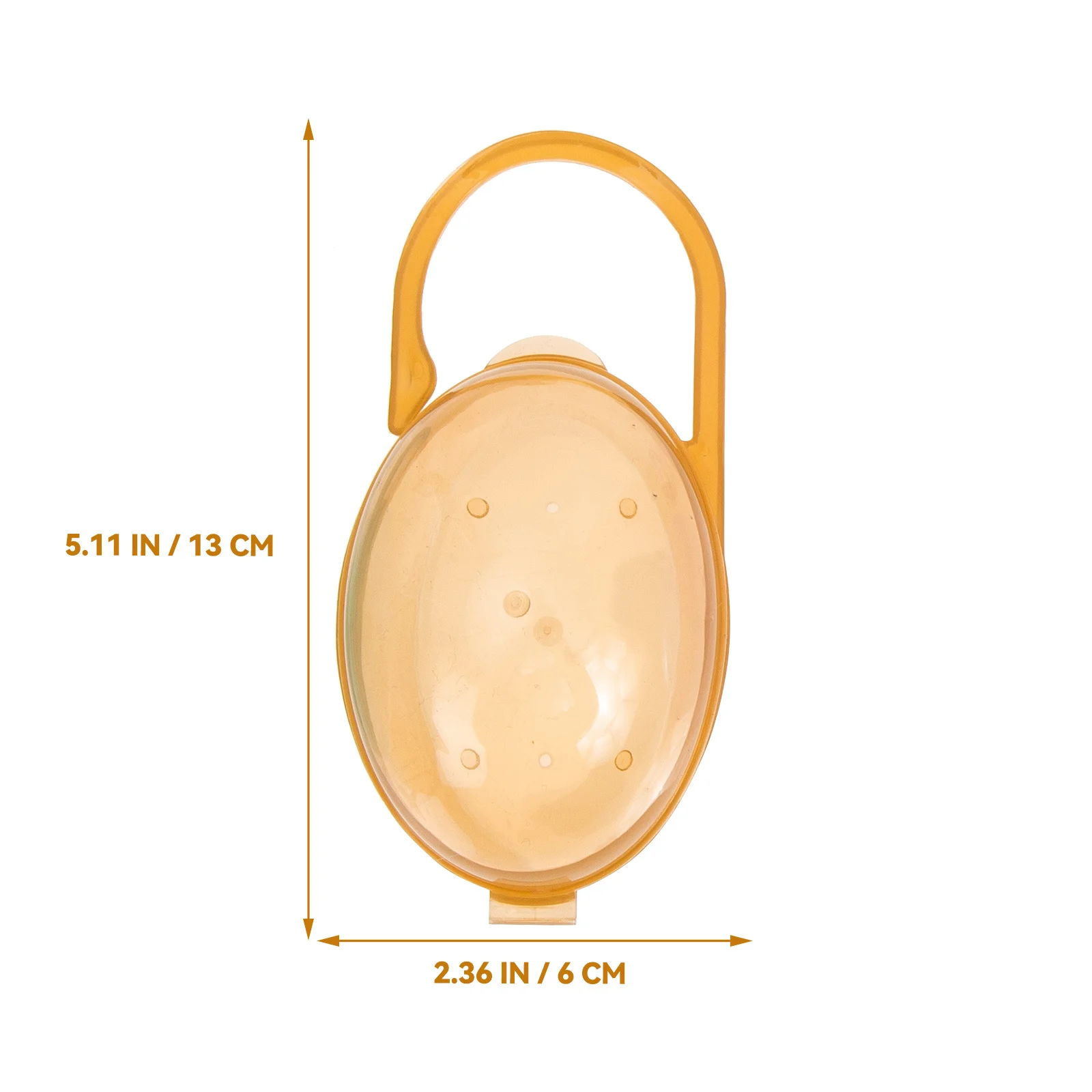 

8 шт., контейнер для переноски соски, портативный ящик для хранения детской соски, дорожный держатель, компактный прочный пластик, легко чистится