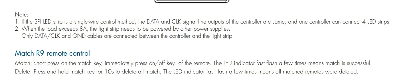 Imagem -06 - Controlador Led Strip para Spotlight Wi-fi Zigbee rf 1000pixel Rgb Rgbw Ws2811 2812b Sk6812 Dc524v Wt-spi Wz-spi Tuya