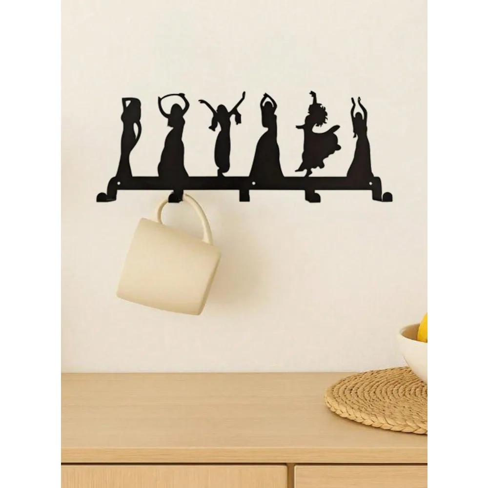 Ballerina Wall Hook | Waterproof Rustproof Storage Hanger, Gift for Girls & Women
