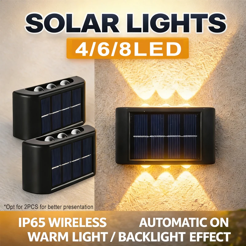Luz LED Solar para Jardín