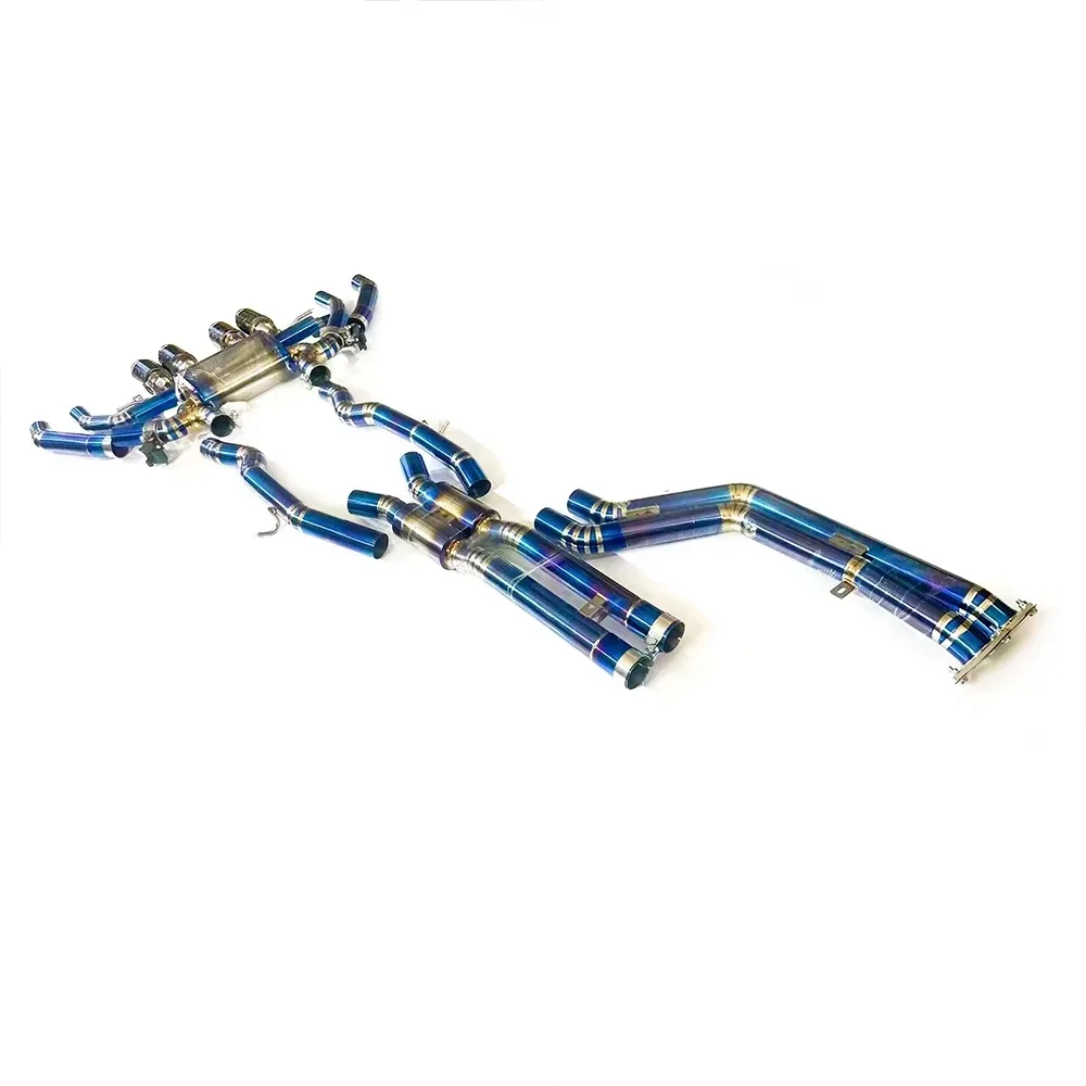 

For X3M/X4M Racing F97/F98 3.0T 2019-2023 Titanium Catback Exhaust with Valves Modified Racing Performance