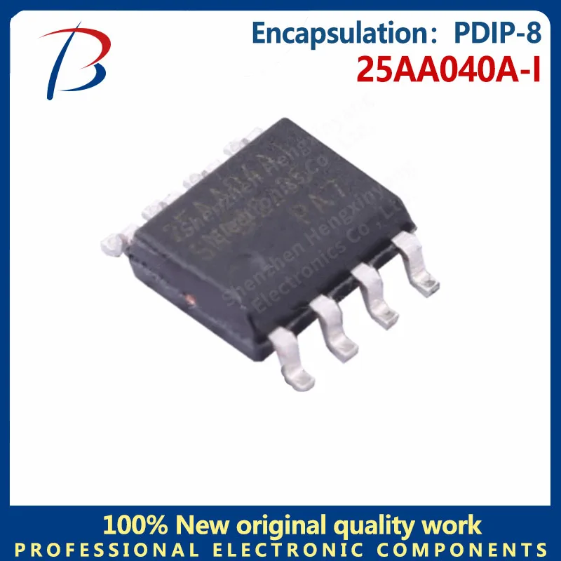 10PCS 25AA040A-I package PDIP-8 integrated circuit memory chips