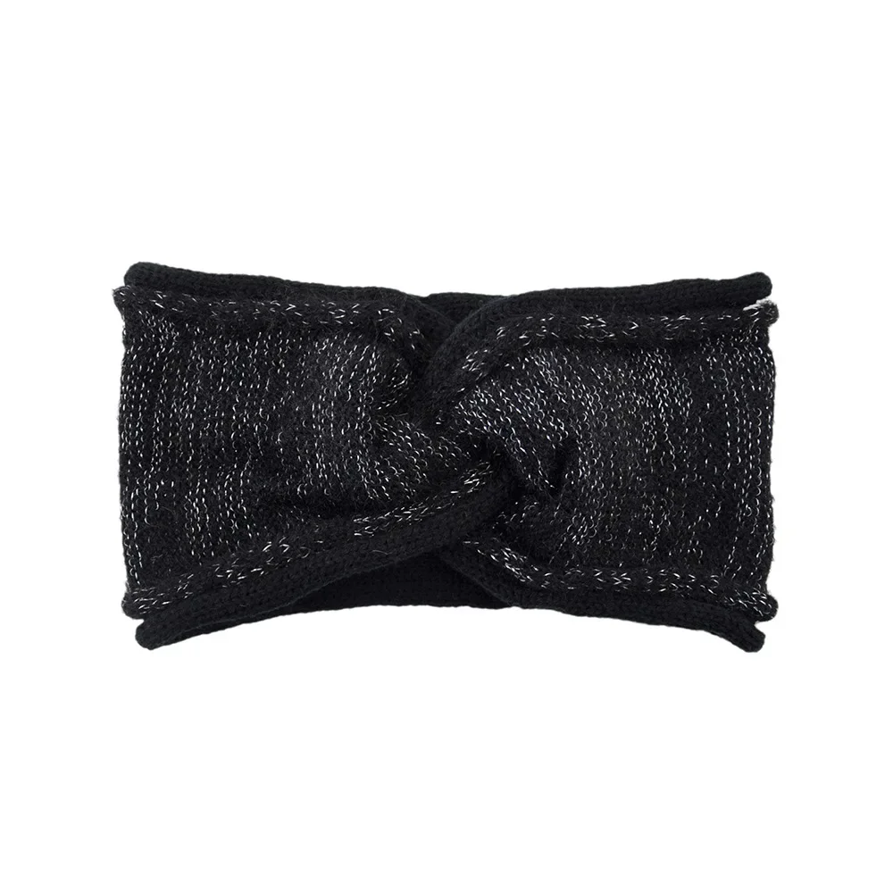 

Adjustable Windproof Headband Curled Cross Strap Ear Warmers for Women Sports Makeup Daily Use