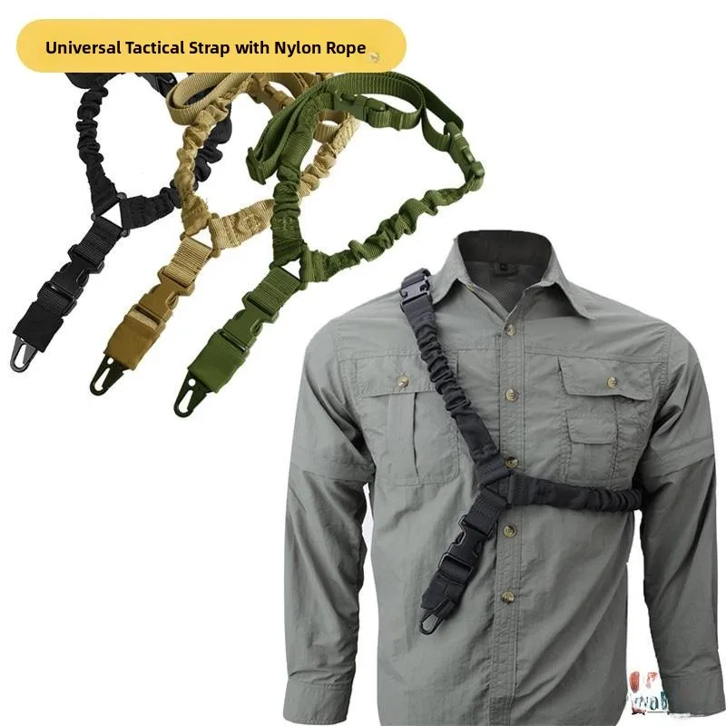 

Тактический нейлоновый ремень для активного отдыха с быстрым креплением, одноточечный/двухточечный, универсальный, для подвешивания снаряжения