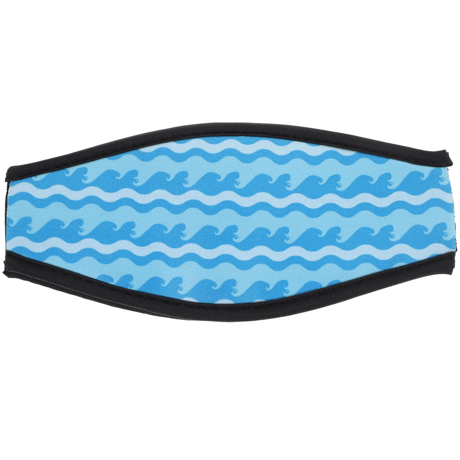 

Hair Care Diving Headband Mask Straps Elasticity Scuba Gear Neoprene Cover Dive Masks Protector Band Large Wave Pattern Anti