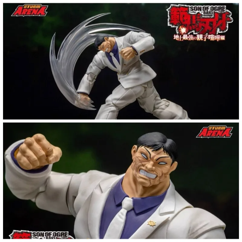 Figura de acción coleccionable de anime Original Storm Toys ARENA 1/12 Baki The Grappler Hanma Yujiro Kaoru Hanayama en stock
