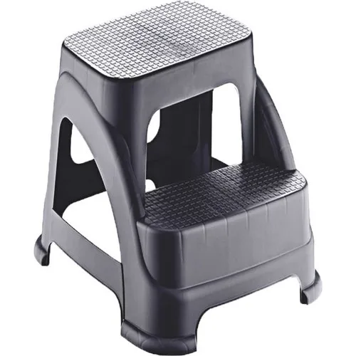 Hobby Life Merdivo Big size 2 Step Ladder Stool Anthracite