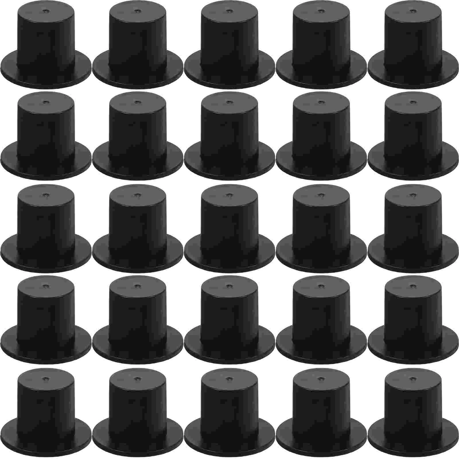 

100 Pcs Mini Hat Clown Cap Top Hats for Fisherman's Decor DIY Bridegroom