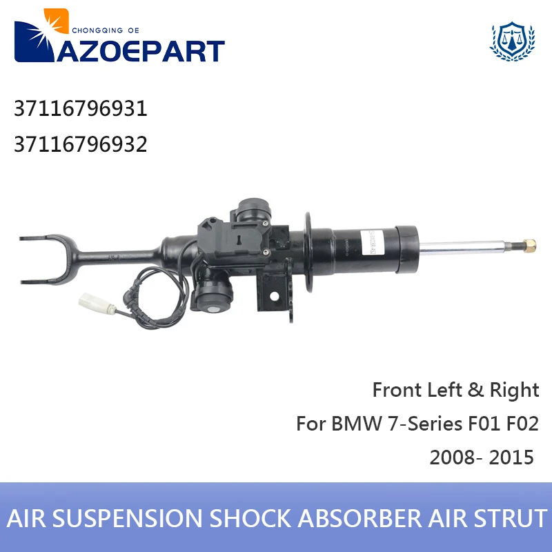 Front Air Suspension Shock Absorber Air Strut for BMW 7-Series F01 F02 37116796931 37116796932