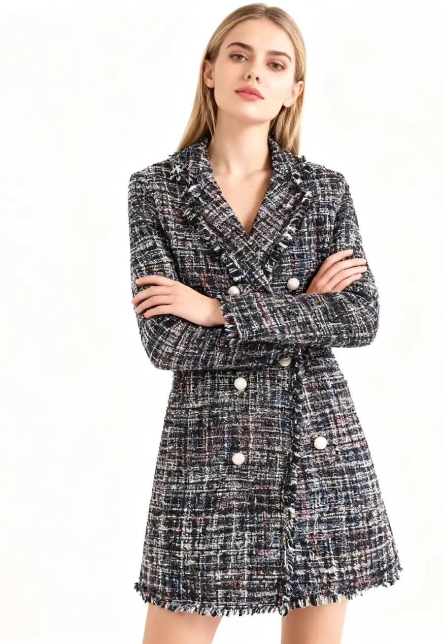 

Шерстяные пальто, женское шерстяное пальто, утолщенное клетчатое осеннее бархатное пальто с рукавами реглан, художественный французский стиль, клубные прогулки, досуг, шик