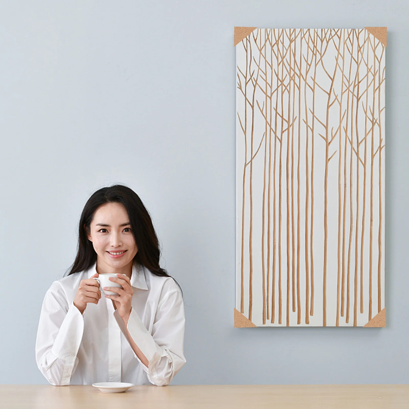 100Pcs Cardboard Corner Protector Thickened Kraft Paper Frame Corner Guard Shipping Moving Packing Protector for Picture Frame