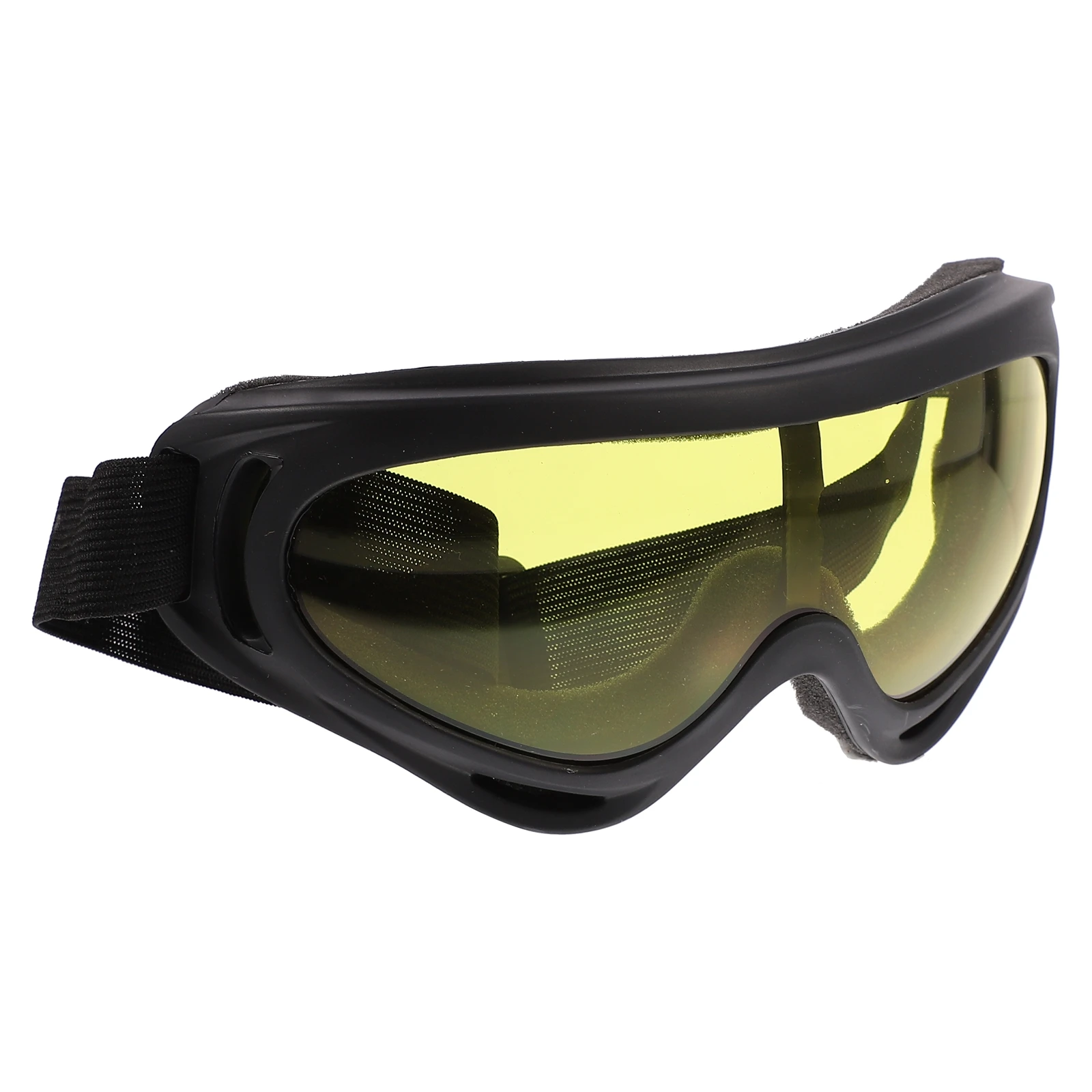 

1 Pair Windproof Cycling Eyeglasses Uv400 Anti-Fog Scratch Resistant Lightweight Ventilated Frame Pc Lens