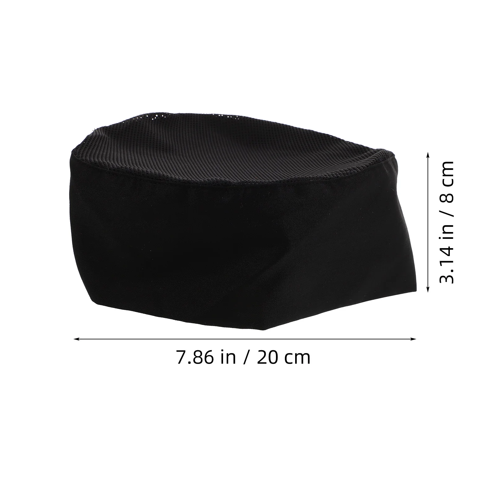 Chapéu de chef preto respirável algodão japonês estilo coreano cozinha gorro culinário crânio boné unissex padeiro para