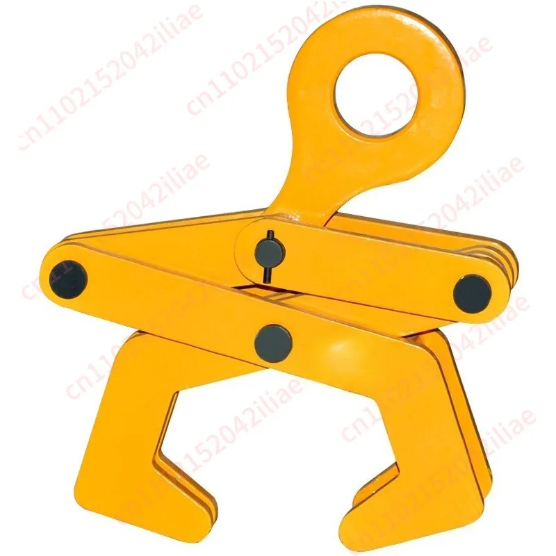 Round steel pipe lifting pliers spreader hook I-beam clamp rail clamp