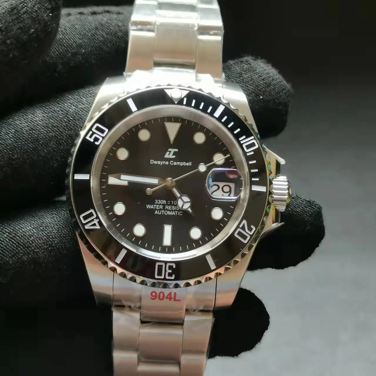 

40mm New very Luxury Men's Watch Automatic Mechanical Business Watch NH35 NH36 Sapphire Crystal 5bar waterproof Men's Watch