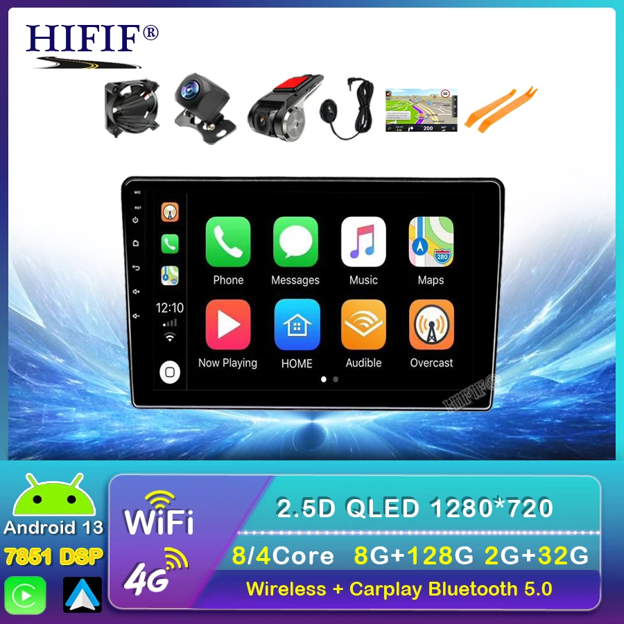 

Android 13 2din Car DVD for VW POLO GOLF 5 6 Seat PASSAT B6 CC JETTA TIGUAN TOURAN EOS SHARAN SCIROCCO CADDY with 4G GPS Navi