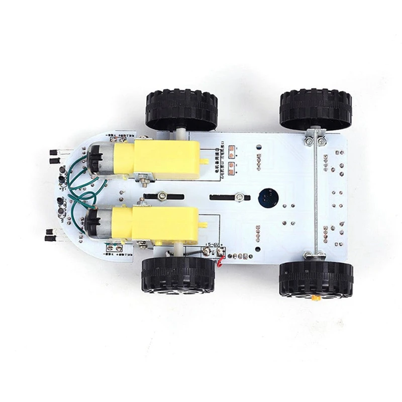 스마트 자동차 DIY 키트 C51 지능형 차량 장애물 회피 추적 키트, 간단한 기계 구조