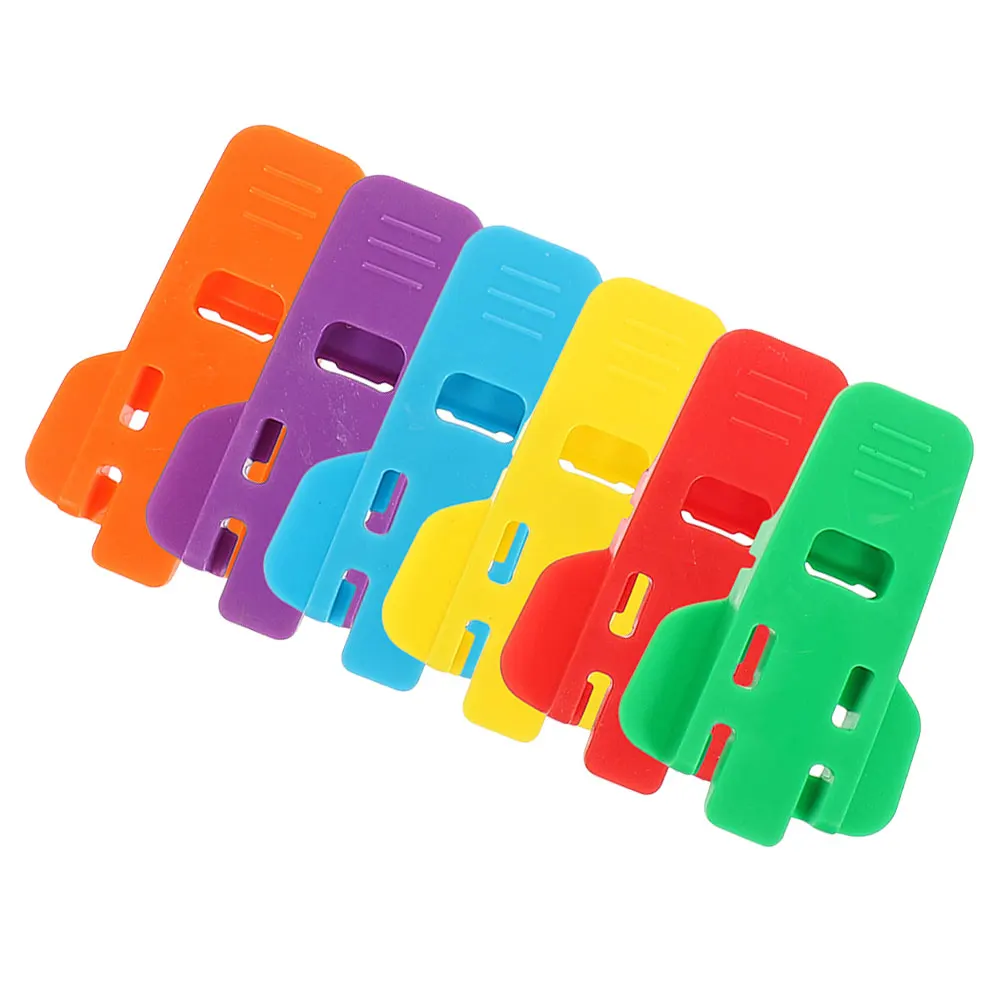 

6 Pcs Bottle Opener Can Pop Cover Camping Soda Tabs Beer Plastic Lid Remover Drink Can Openers Manual Picnic Tools Portable