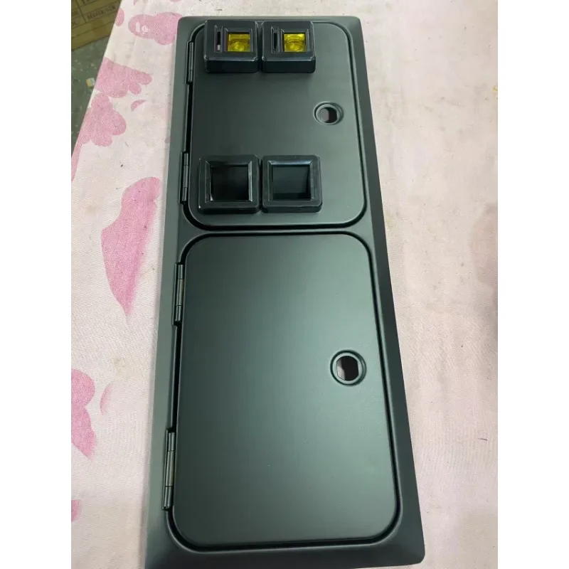 

Double Big Iron Arcade Coin Door With 12V Comparative Acceptor Support All 20- 29mm Coin Tokens