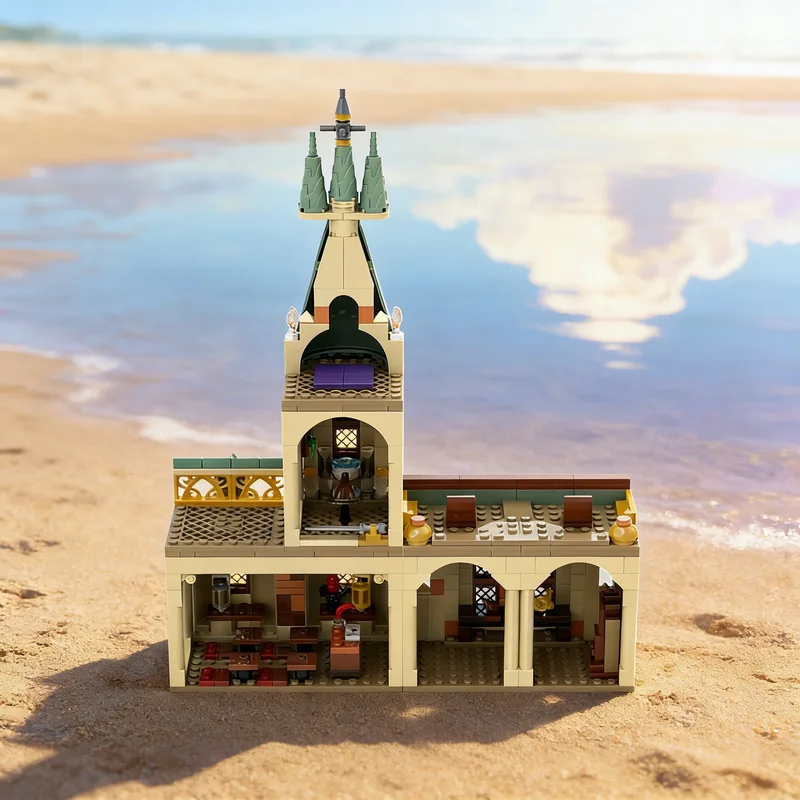 

437pcs MOC Alternative Professor Lupin S Classroom Harry Model Building Blocks Construction Christmas Gifts Toy Creative Idea