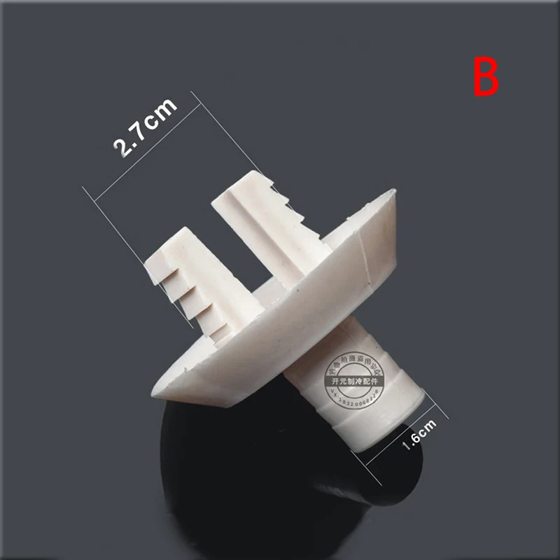 Air Conditioner Ac External Unit Drain Hose Connector Elbow Fitting With Rubber Ring