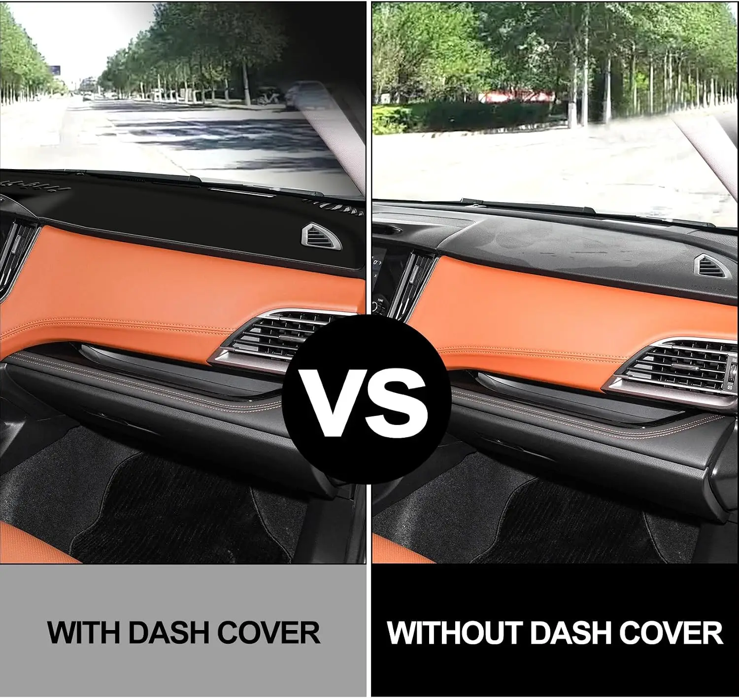 For Subaru Outback 2020-2025 Dashboard Sun Shade Mat Dash Cover Protector Anti-UV Non-Slip Interior Accessories Upgrade
