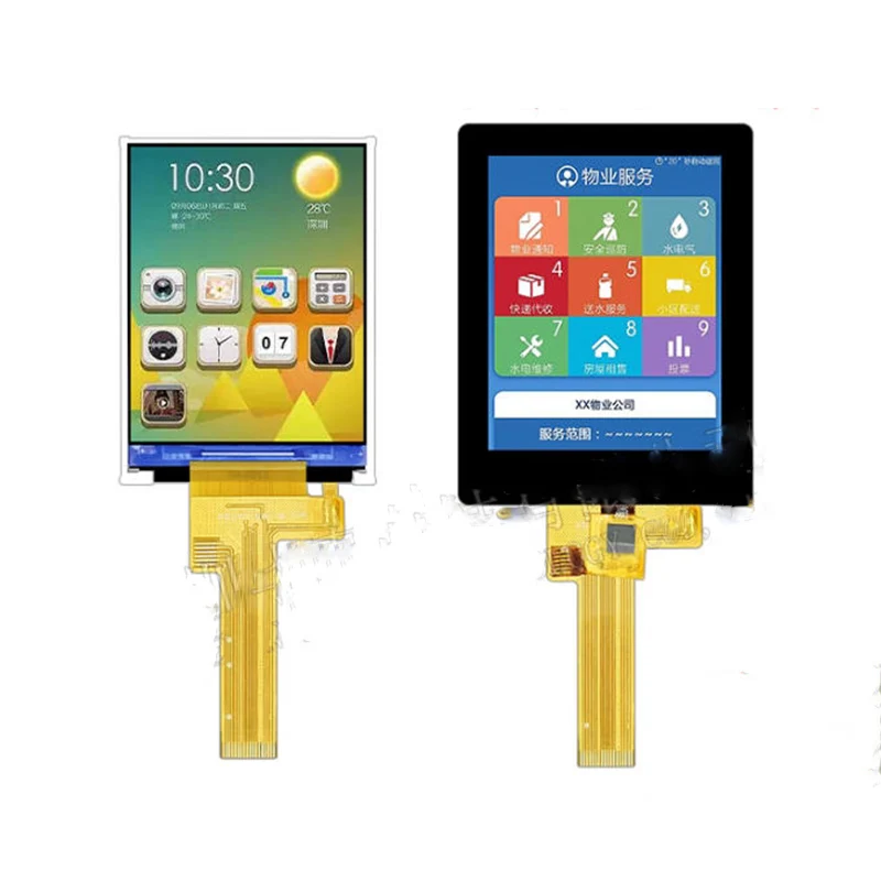 2.4-inch TFT display screen resolution 240 * 320 driver ST7789P3 interface SPI plug-in 18 pin