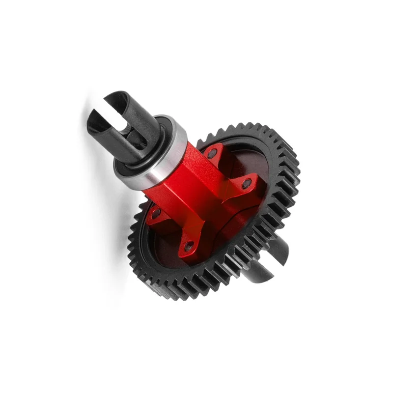 

MALI-RC Car Upgrade 46T Spur Gear Assembled Center Diff For TRAXXAS 1/8 4WD SLEDG RC Car Accessories Red