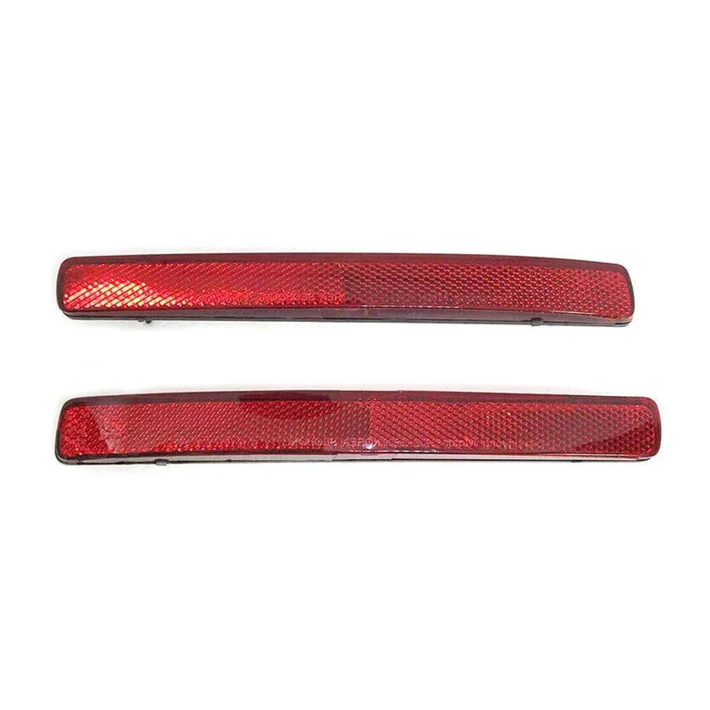 2pcs Car Rear Bumper Reflector For Ssangyong For Rexton 2006 2007 2008 2009 2010 2011 2012 2013 2014 15 16 17 For KYRON 2007-11