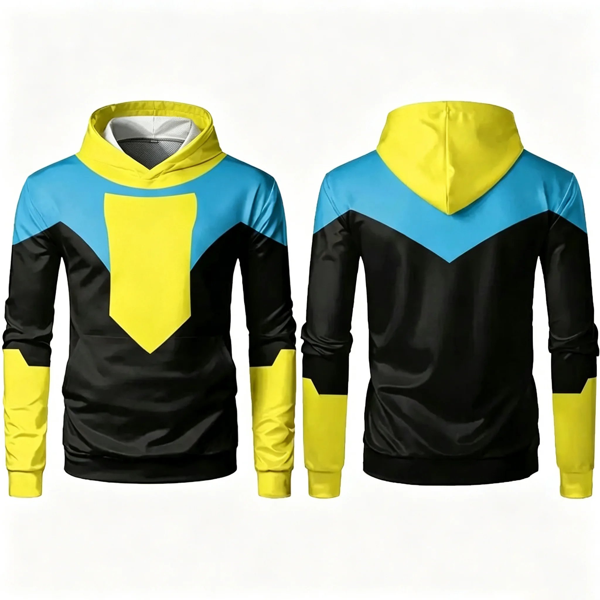 2026 Neuer Invincible 3D-Druck Hoodie Thin Mark Grayson Cosplay Sportbekleidung für Männer und Frauen Outdoor-Mode Kinder Langarm-Oberteil – Detail 5