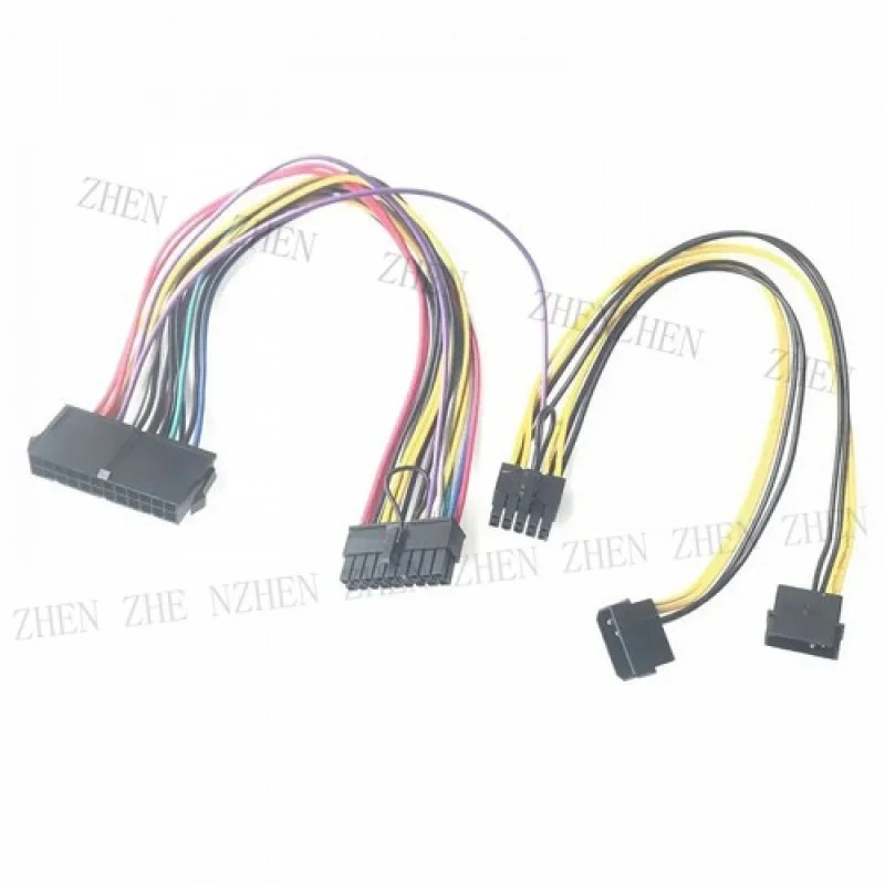 Y Y ATX 24P IDE 4P a 18P + 10P Cabo de alimentação para placa-mãe de estação de trabalho HP Z800