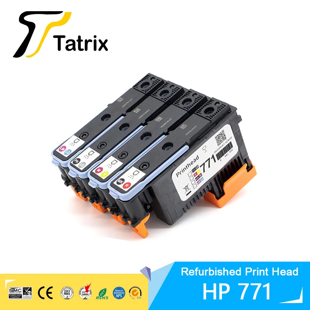 

Печатающая головка Tatrix для HP 771, печатающая головка HP 771 CE017A CE018A CE019A CE020A для принтера HP Designjet Z6200 Z6600 Z6800