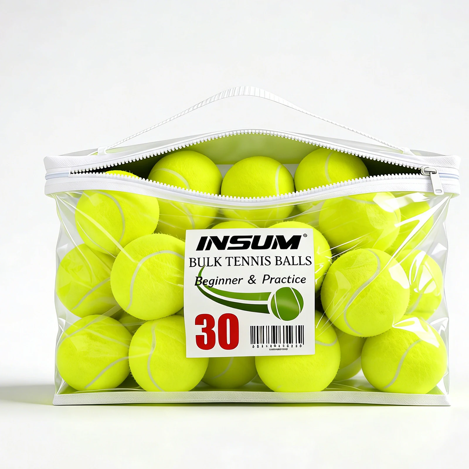 insum-30-pack-solid-tennis-balls-advanced-training-practice-balls-for-beginners-pet-dog-toys-with-mesh-bag