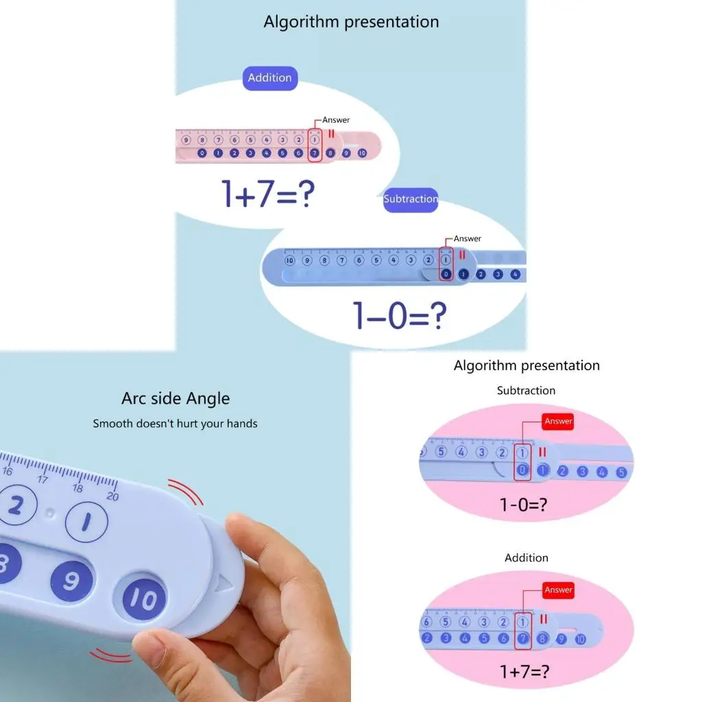 

Number Matching Ruler for Home School Number Matching Toy Decomposition Ruler