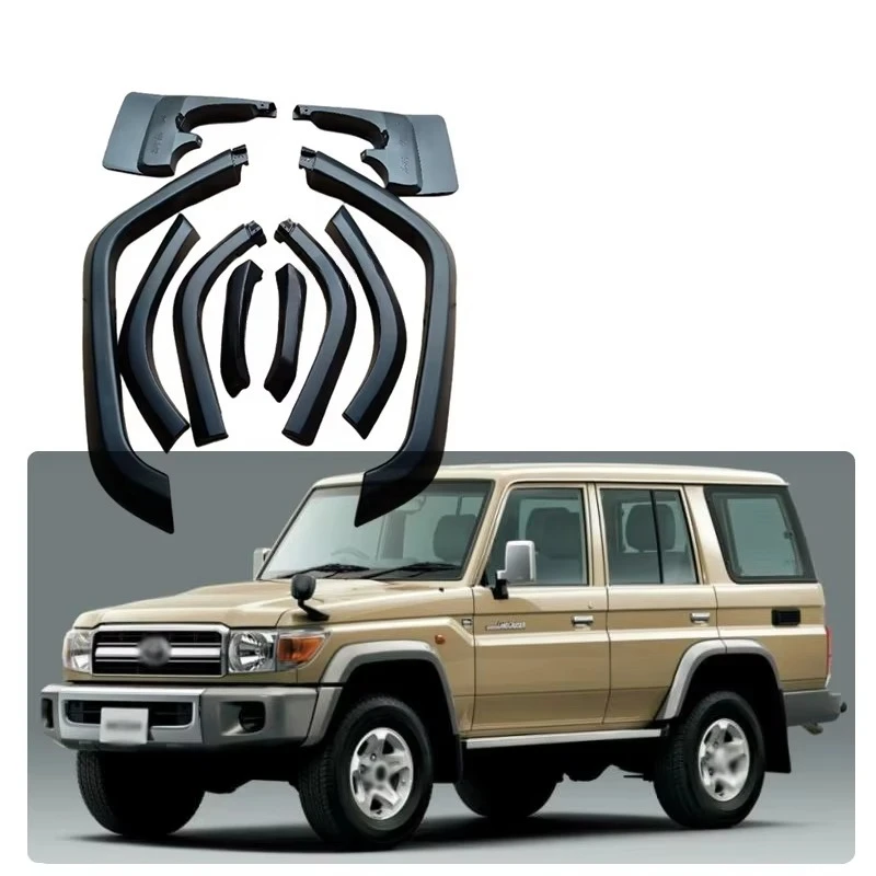 Car Auto Parts Mud Flaps Fender Flares for Land Cruiser 79 Series Suv Lc79 HZJ79 FJ79 FJ75