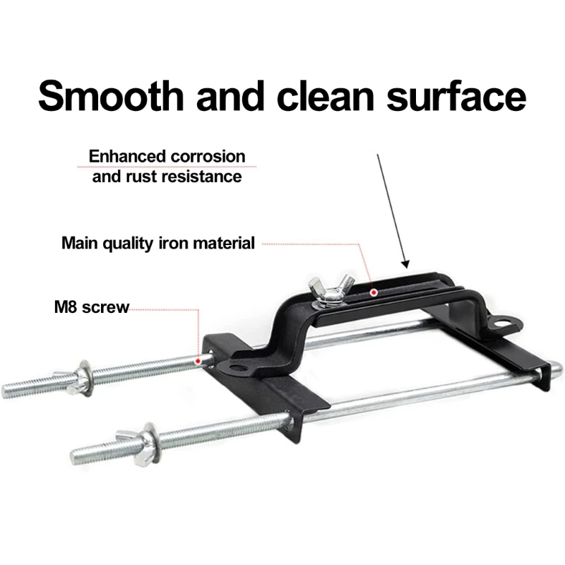 Automobile Batteries Hold Down Bolts Auto Battery Tie Down Mount Rods Battery Hold Down Bolts J Hook Fixed Rods