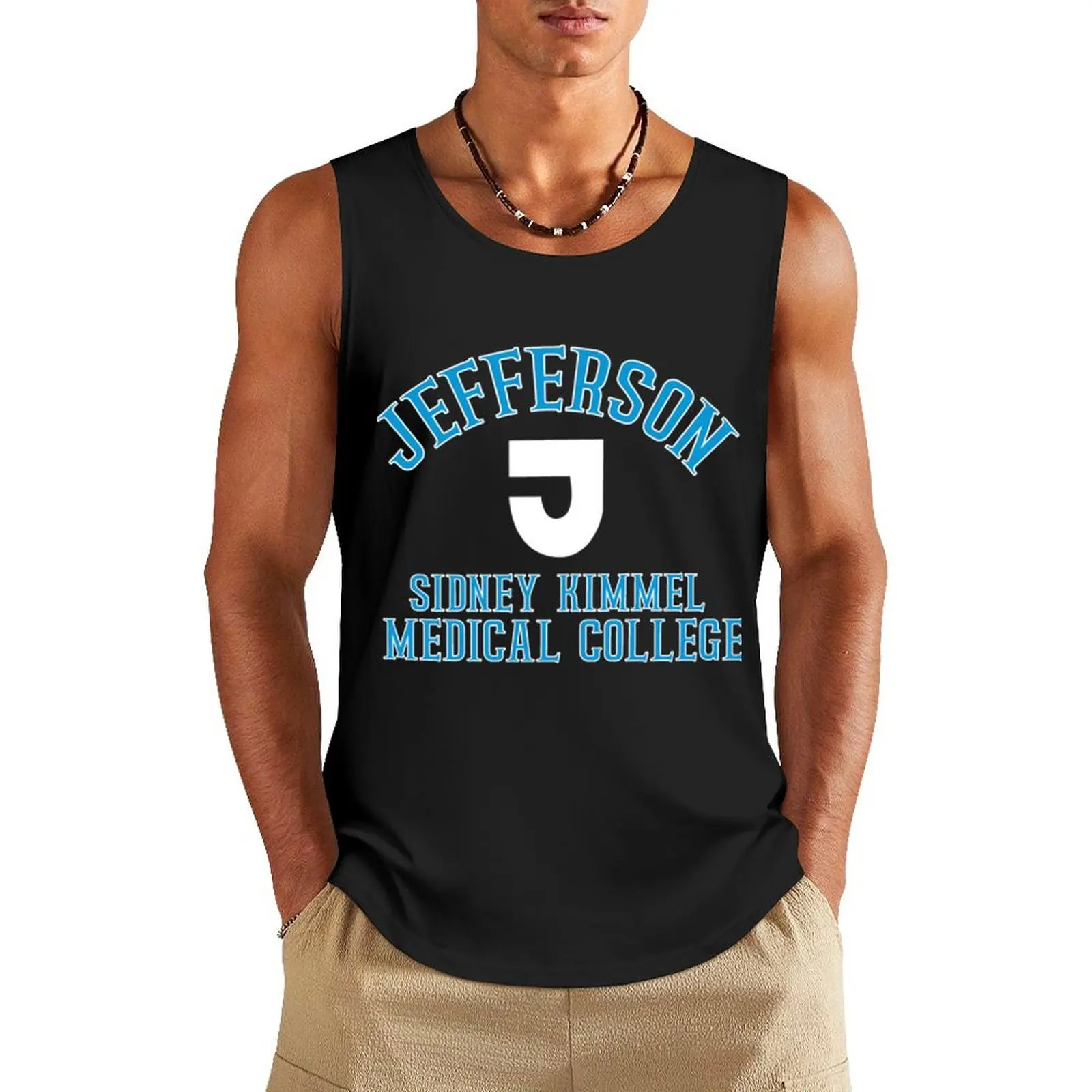 

sidney kimmel medical college shirt jefferson shirt Tank Top T-shirt man Men's gym