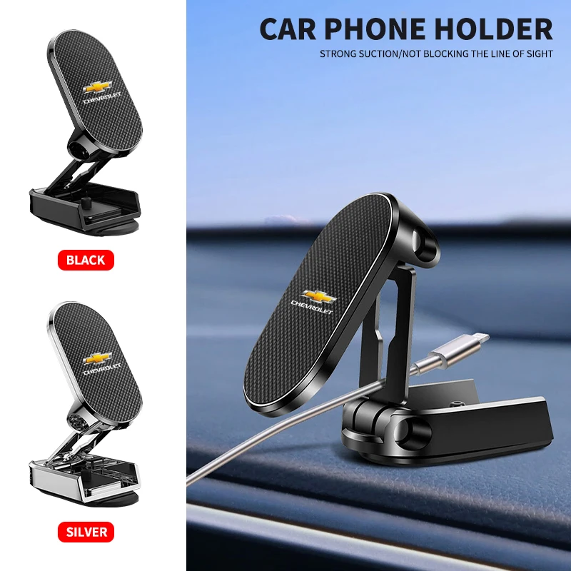 Magnetic Car Phone Holder Magnet Mount Smart phone Mobile Stand Cell GPS Support for Chevrolet Lacetti Aveo Cruze Malibu Camaro