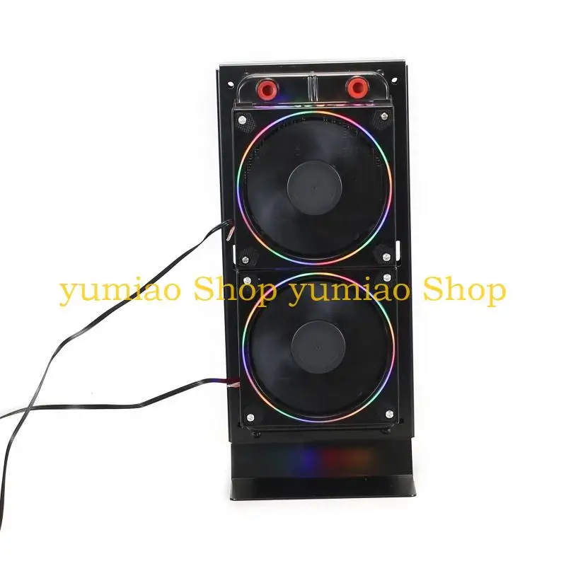 587B Braket Dock Pendingin Air Eksternal Untuk Komputer ITX Untuk Laptop Casing 240 360mm Pendingin Radiator Multifungsi Stent