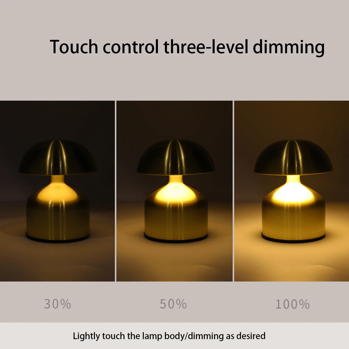 المعادن الدمبل الجدول مصباح مطعم بار جو الجدول مصباح غرفة نوم الديكور مضيئة ليلة ضوء USB مصباح قابل لإعادة الشحن