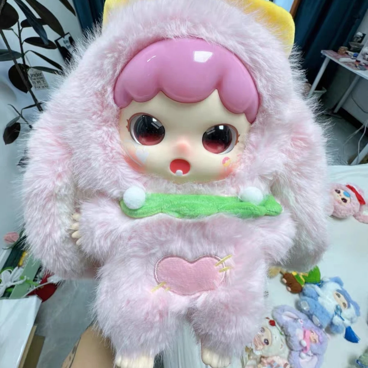 Baby Drie Kleine Zoete Tanden 400% Serie Blind Box Vinyl Gezicht Mysterieuze Box Pop Collectibles Desktop Decoratie Meisje Gift