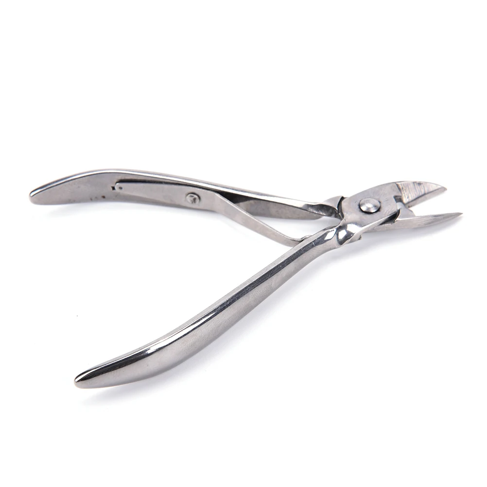 

Stainless Steel Cuticle Nipper Hangnail Clipper For Nail Art Manicure Pedicure Trimming Tool Home Salon Use