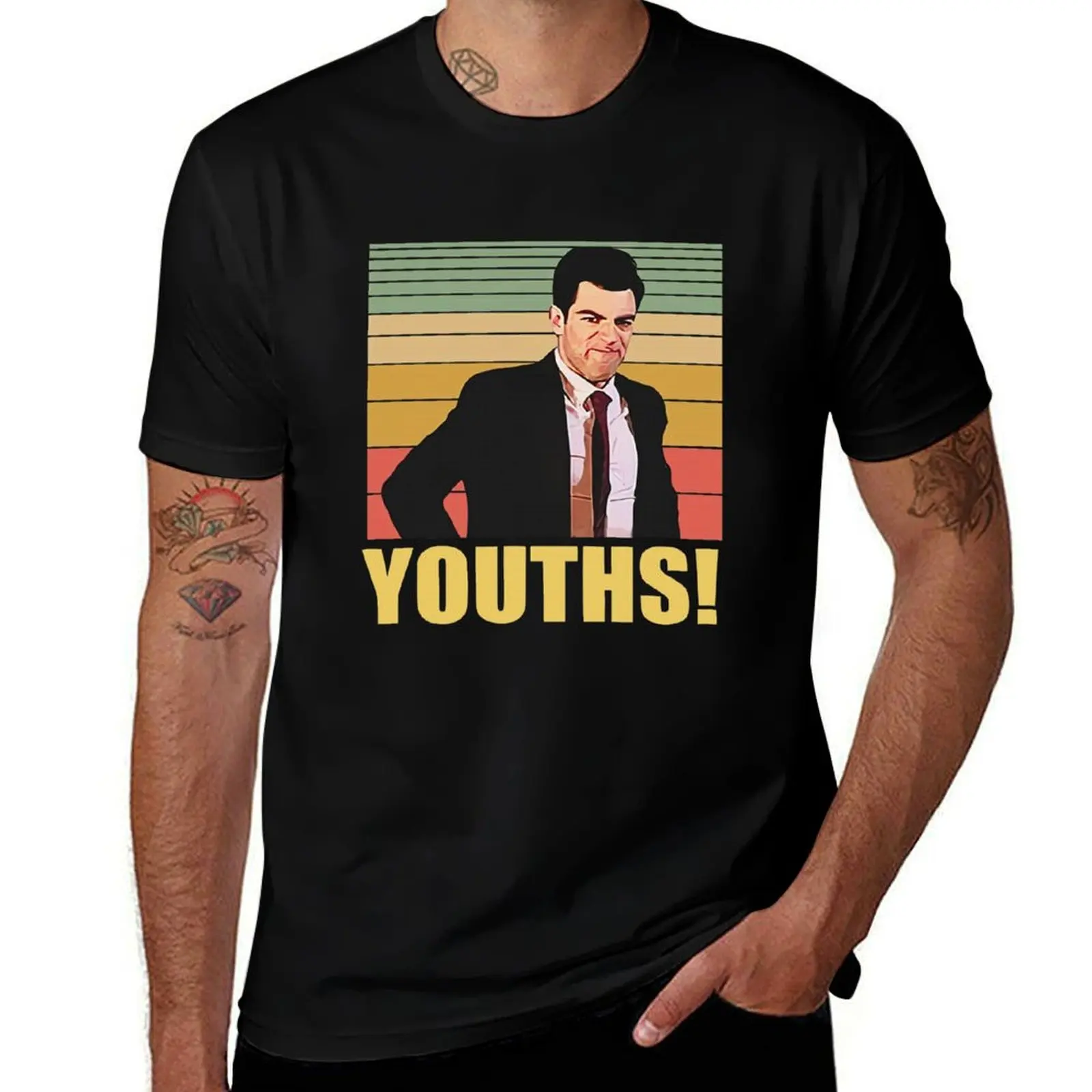 New Girl Tv Show 15#Jessica Day Nick Miller Youths Winston Schmidt copy T-Shirt man t shirt summer
