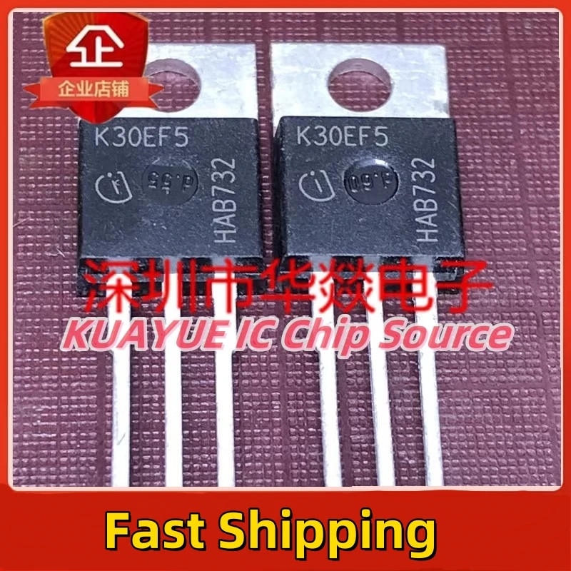 10PCS-30PCS/  K30EF5 IKP30N65F5  TO-220 IGBT  650V 30A  Imported Original NEW Best Quality