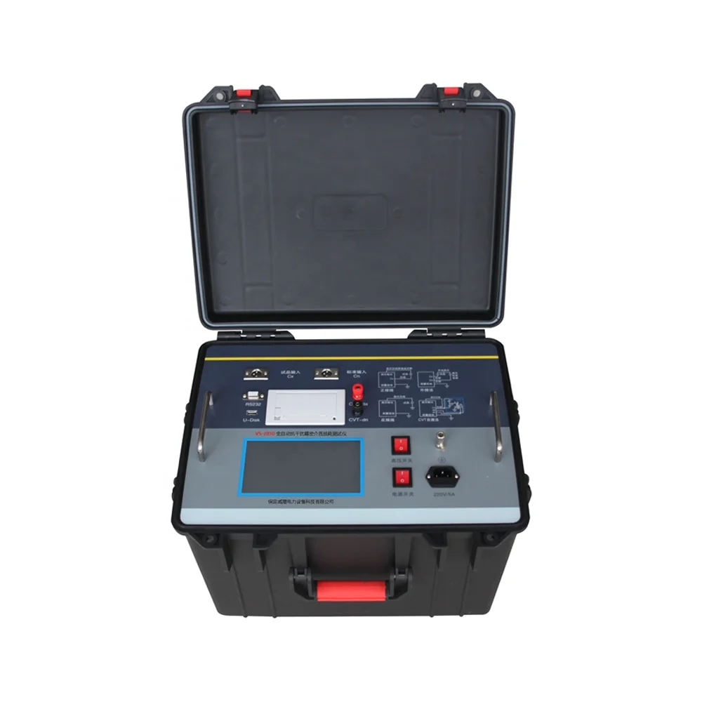 

10kV Transformer Capacitance and Tan Delta Meter Dissipation Factor Measuring Instrument