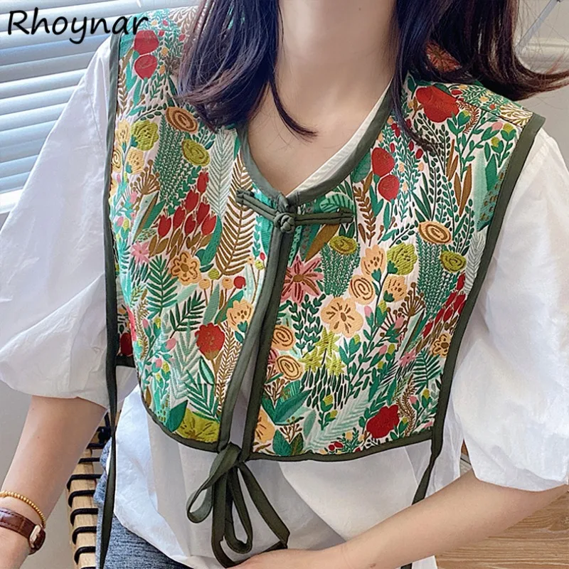 

Sleeveless Vests Women Ulzzang Vintage Design Lace-up Loose Cropped Chic Leisure Daily Trendy Vacation Personality Tops Spring