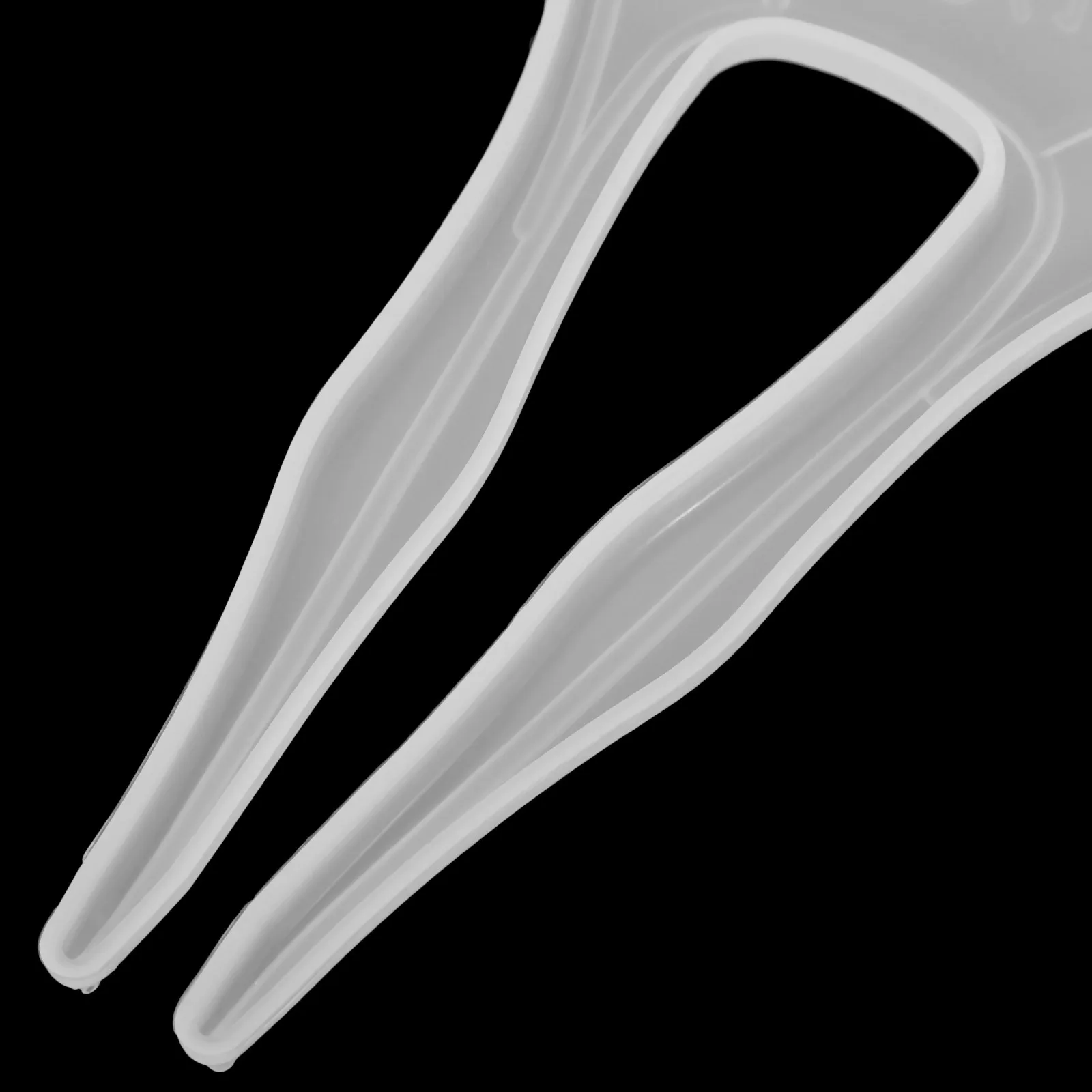 

3Pcs Silicone Hairpin Mold High Quality Flexible Transparent DIY Epoxy Resin Hair Stick Casting Mold for Hairpin Craft