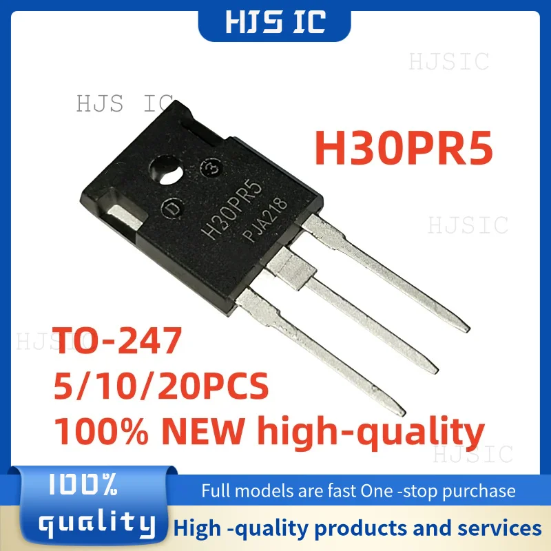 5/10/20PCS 100% NUEVO transistor IGBT de alta calidad IHW30N135R5 H30PR5 TO-247 de la mejor calidad en stock