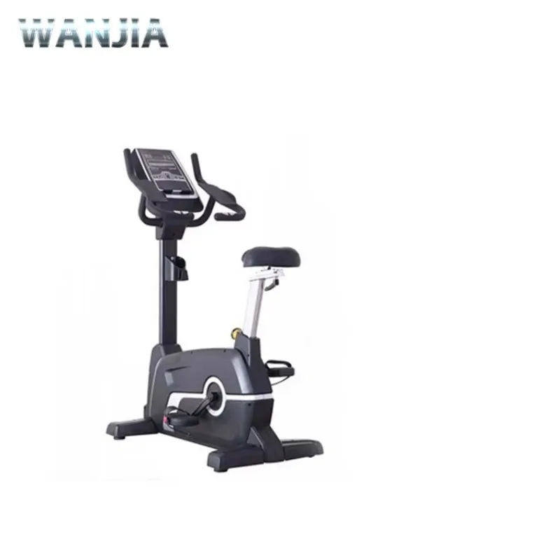 Magnetic Resistance Upright Bike With Heavy Duty Steel Frame And Oversized Pedals For Stable Cardio Training
